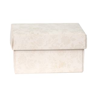 CHOC BOX DEEP 100(L)x70(W)x60(H)mm IVORY FELICITY  (MIN BUY