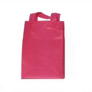 SOFTLOOP BAG SML 27H x 19.5W x 10G cm HOT PINK (25 PER PACK)