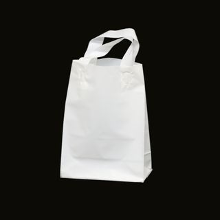 SOFTLOOP BAG SML 27H x 19.5W x 10G cm WHITE (25 PER PACK)