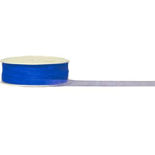 ORGANZA WOVEN EDGE ( PETITE SHEER ) 07mm x 50Mtr ROYAL