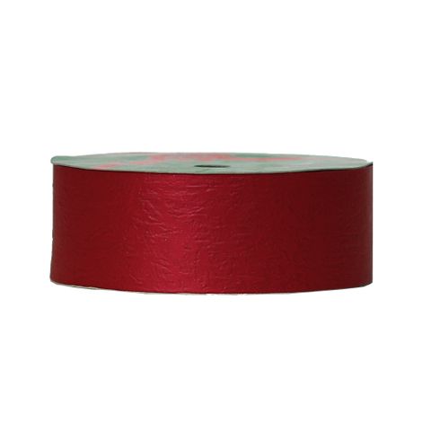 POLYPROP EMBOSSED 40mm x 50Mtr WINE (BURGUNDY)