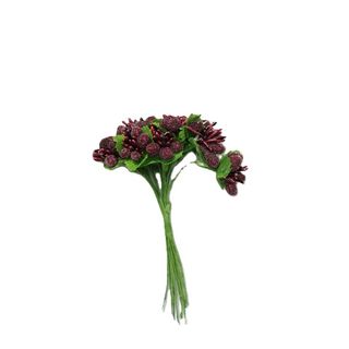 PICKS M BUNDLE BURGUNDY FROST - 12 PER BUNCH
