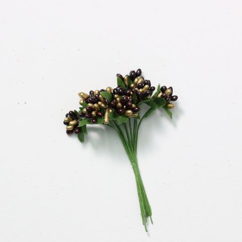 PICKS A BUNDLE BURGUNDY/GOLD- 12 PER BUNCH