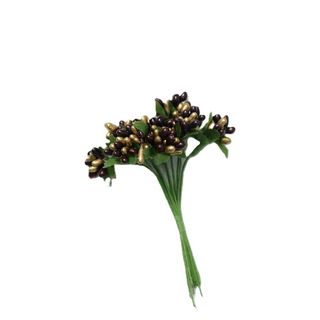 PICKS A BUNDLE BURGUNDY/GOLD- 12 PER BUNCH