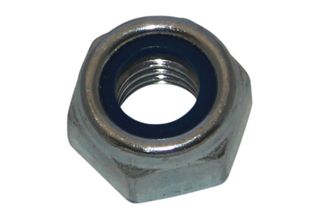 M10 nyloc nut zinc
