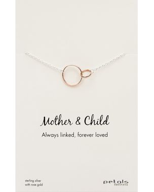 Rose - Mother & Child Necklace