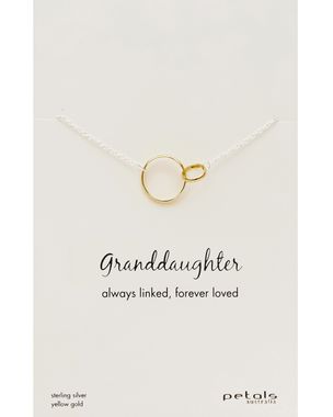 Gold - Granddaughter Necklace