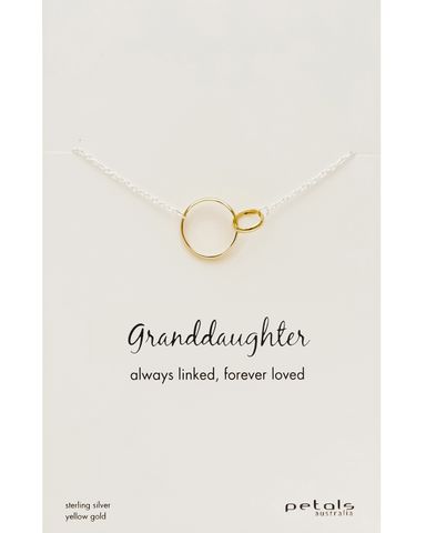 Gold - Granddaughter Necklace