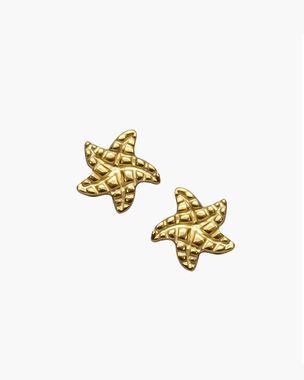 Gold - Small Starfish Stud