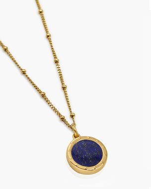 Gold - Lapis Lazuli Pendant
