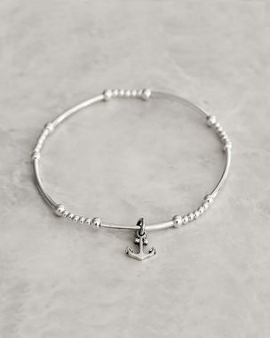 Silver- Anchor Bracelet