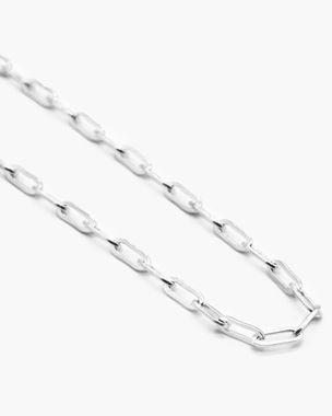 Silver Link 45cm Chain