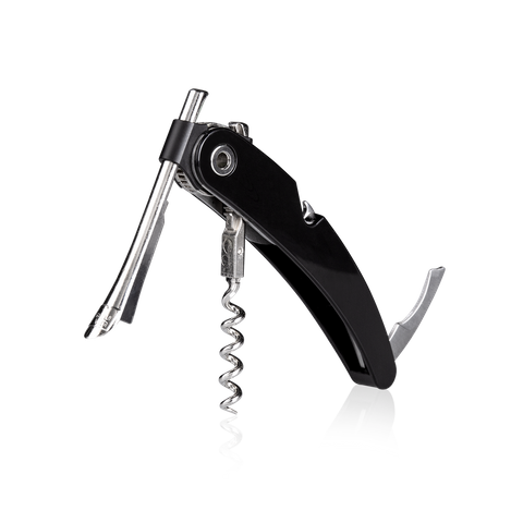Vacu Vin Single Pull Corkscrew Black