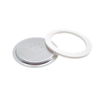 Bialetti Ring/Filter Pack Stainless Steel 10 Cup