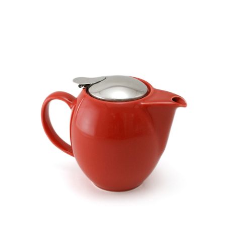 Zero Teapot 350ml Tomato