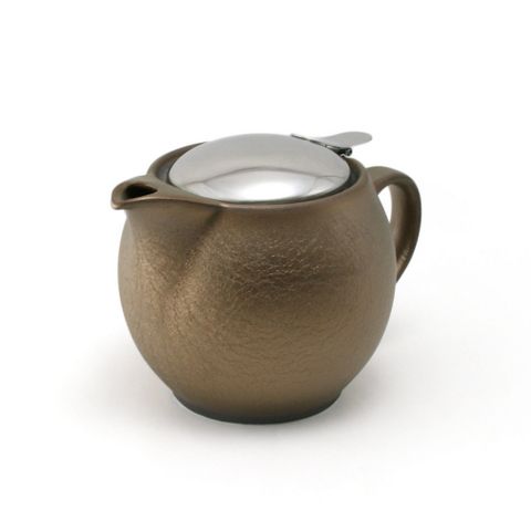 Zero Teapot 450ml Antique Gold