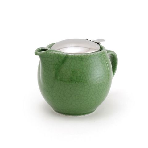 Zero Teapot 450ml Crackle Green