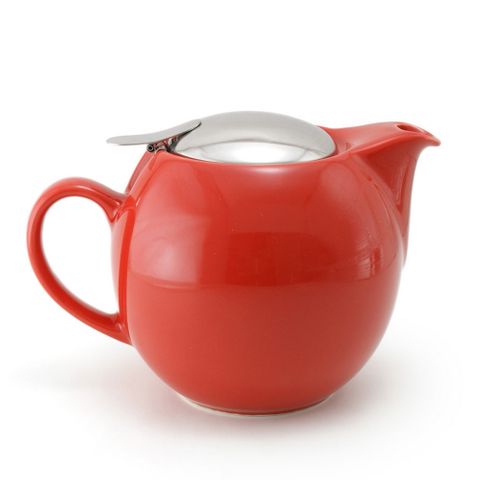 Zero Teapot 680ml Tomato