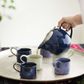 Zero Teapot 1000ml Jeans Blue