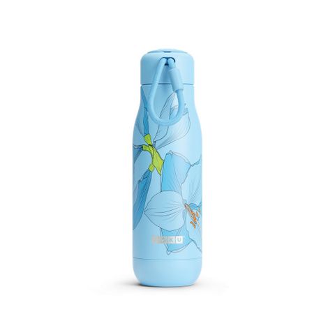 Zoku Stainless Bottle 500ml Sky Lily Blue