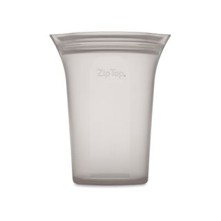 Zip Top Cup Large 710ml Grey