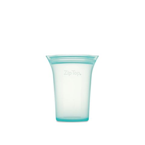 Zip Top Cup Small 237ml Teal