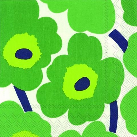 IHR Luncheon Marimekko Unikko Green