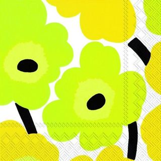 IHR Cocktail Marimekko Unikko Yellow