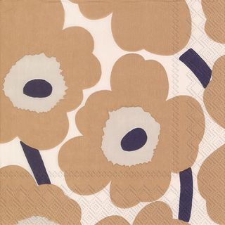 IHR Luncheon Marimekko Unikko Cream Linen