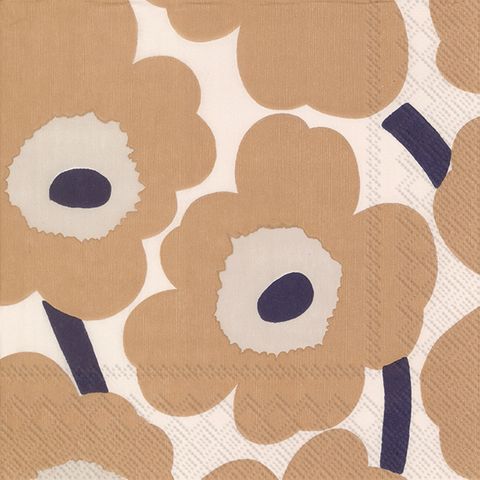 IHR Luncheon Marimekko Unikko Cream Linen