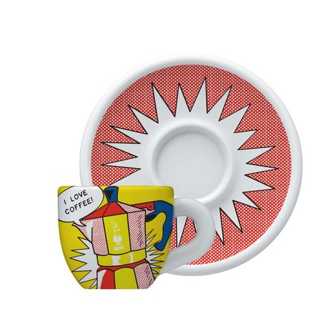 Bialetti Cappuccino Cup & Saucer Lichtenstein