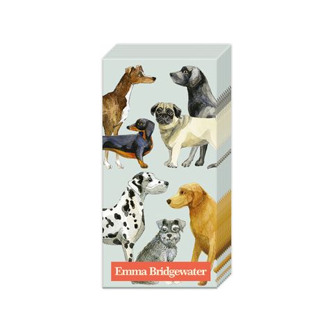 IHR Tissue Dogs Light Blue Emma Bridgewater