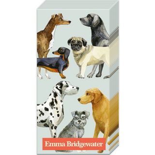 IHR Tissue Dogs Light Blue Emma Bridgewater