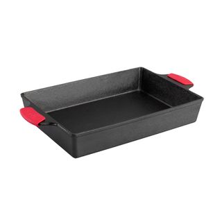 Lodge Roasting Dish with Silicone Grips 23x33cm