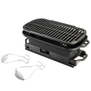 Lodge Sportsman's Pro Cast Iron Grill