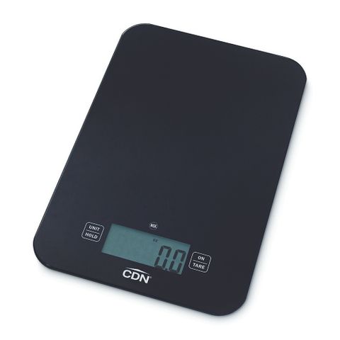 CDN NSF Digital Glass Scale 7kg Black