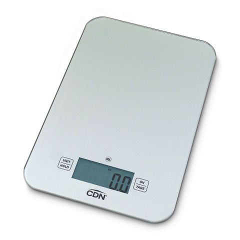 CDN NSF Digital Glass Scale 7kg Silver
