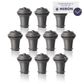 Vacu Vin Vacuum Wine Stopper 10 Piece Grey