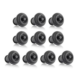 Vacu Vin Vacuum Wine Stopper 10 Piece Grey