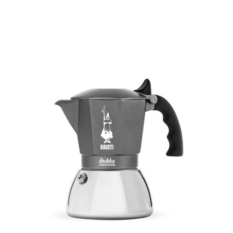 Bialetti Brikka Induction Matt Grey 4 Cup