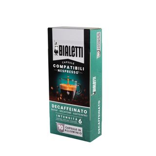 Bialetti Coffee Capsules Decaffeinato 10 Pack
