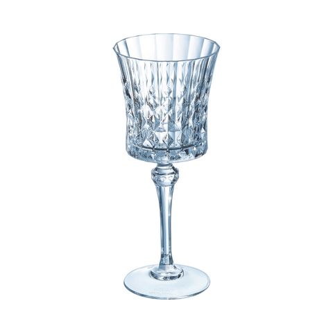 Cristal d'Arques Lady Diamond Stem Glass 270ml Set of 6