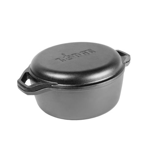 Lodge Chef Collection Double Dutch Oven 5.7L