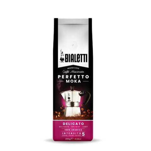 Bialetti Perfetto Moka Delicato Coffee 250gm