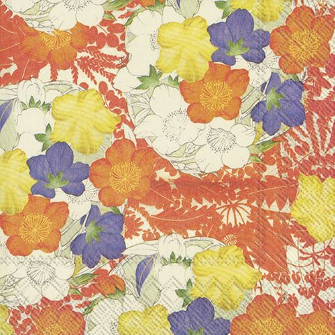 IHR Cocktail Kimono Flowers V&A