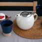Zero Teapot 680ml Earth Natural White