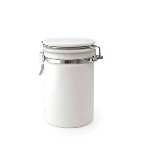 Zero Coffee Canister 200gm White