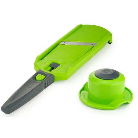 Borner Multi Slicer with Food Holder Grey Green