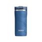 Zoku Stainless Travel Mug 355ml Blue Wavy