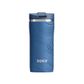 Zoku Stainless Travel Mug 355ml Blue Wavy